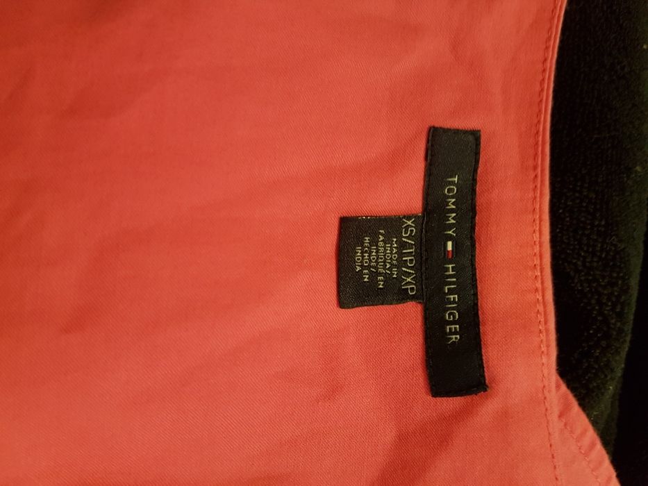 Różowa bluzka z falbankami Tommy Hilfiger rozm.XS