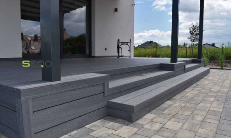 Deska kompozytowa, taras.