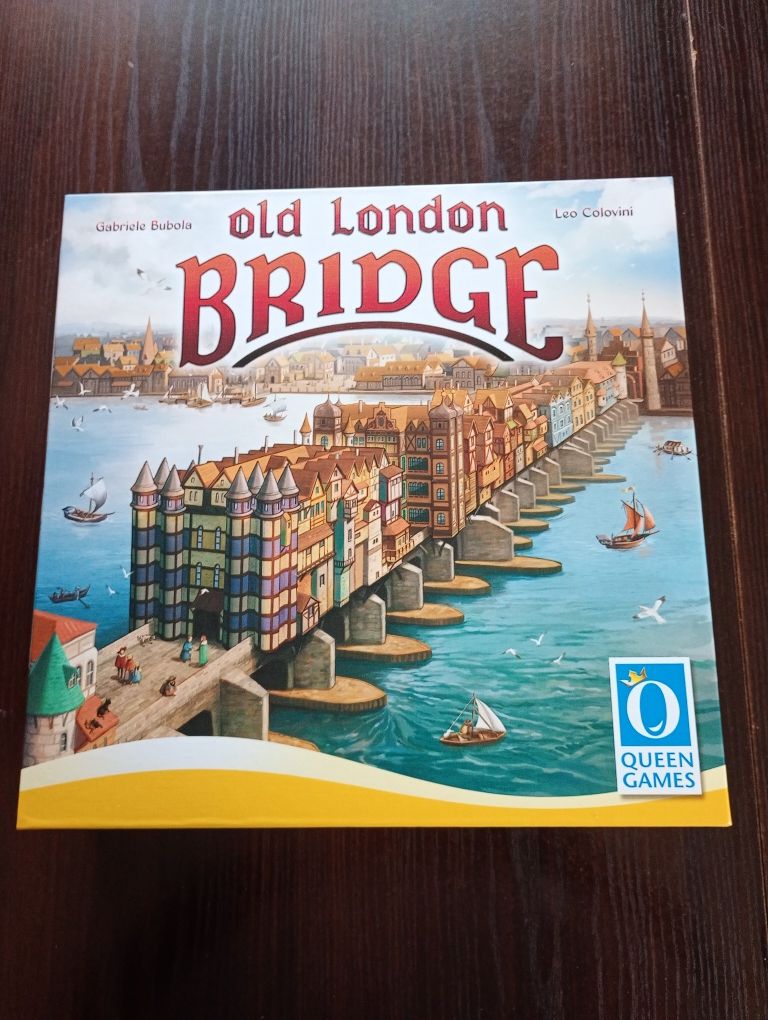 Gra planszowa Old London bridge Londyn gra planszowa