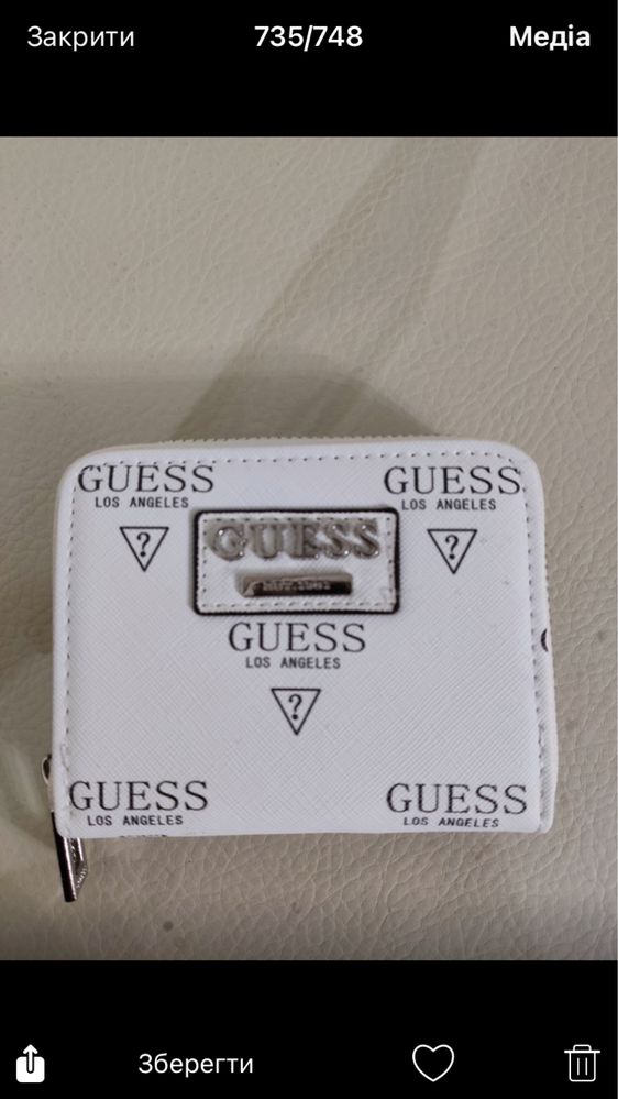 Стильний гаманець кошелек Guess
