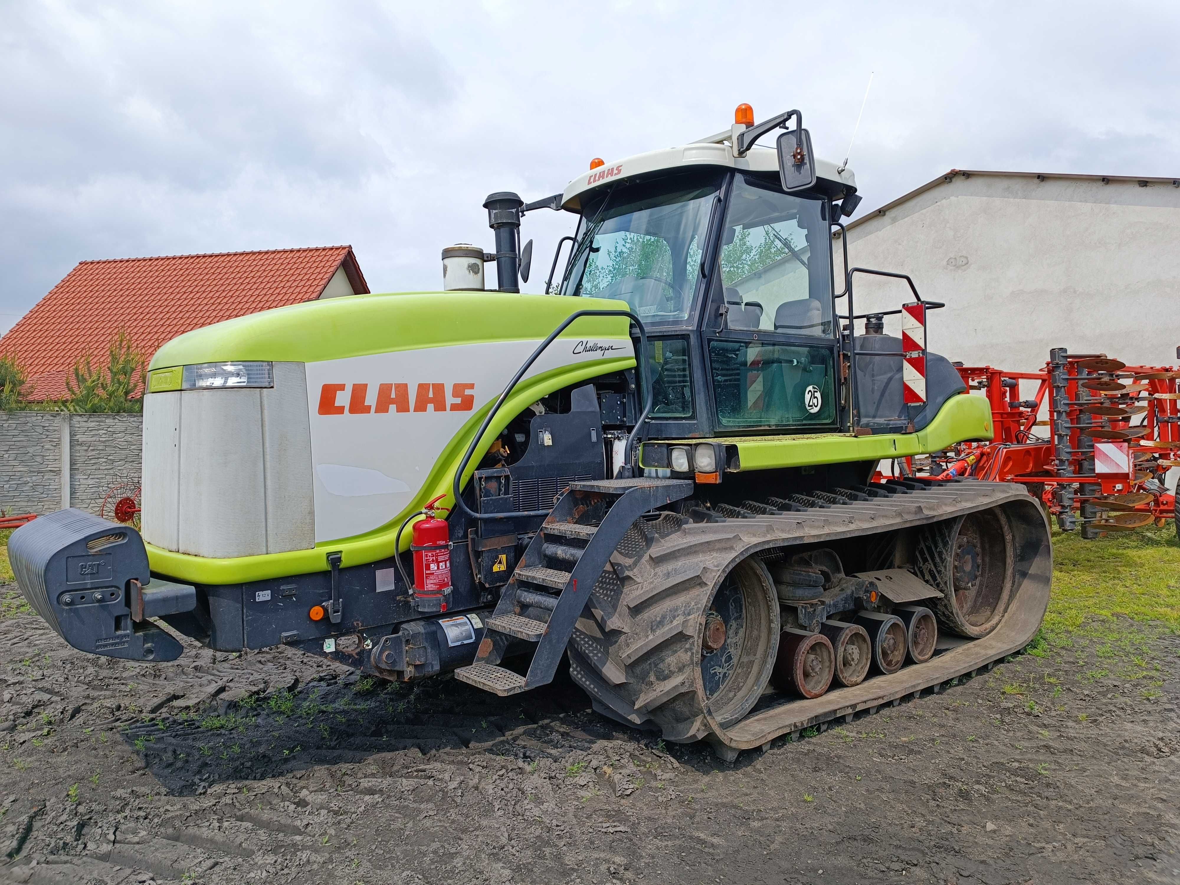 Ciągnik gąsienicowy CLAAS CATERPILLAR CHALLENGER 85E 2002r Okazja