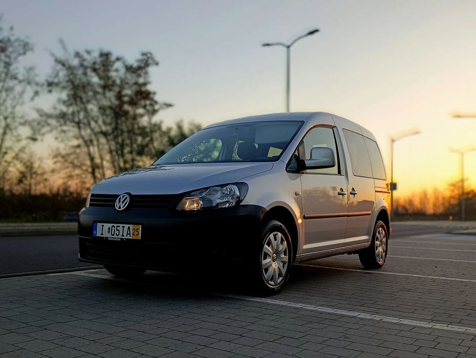 Volkswagen Caddy 1.6TDi+hak+klima+niezawodny>ZOBACZ+tüv-NIEMCY+okazja