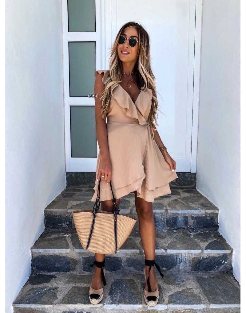Хит! модное летнее платье на запах есть 3 цвета + подарок