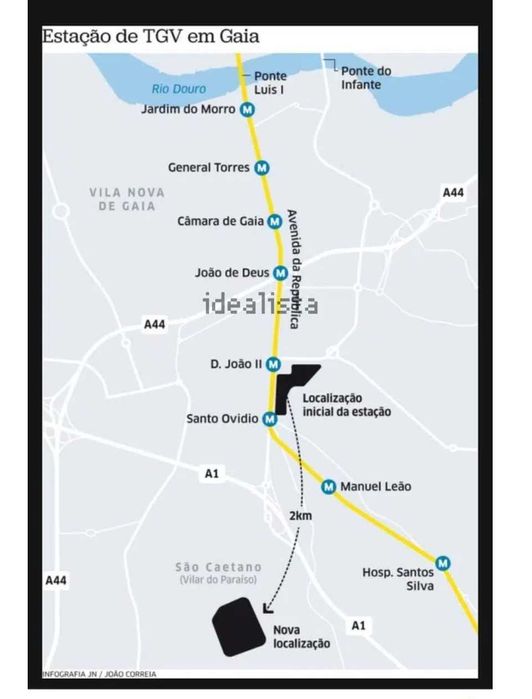 Terreno Urbano construção  moradia  500m vilar do paraiso  95.000€