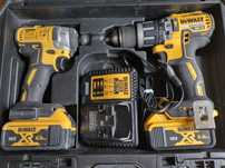 Zestaw Dewalt DCK266P2 Zakrętarka DCF887 wkrętarka Dewalt DCD796 2x5ah