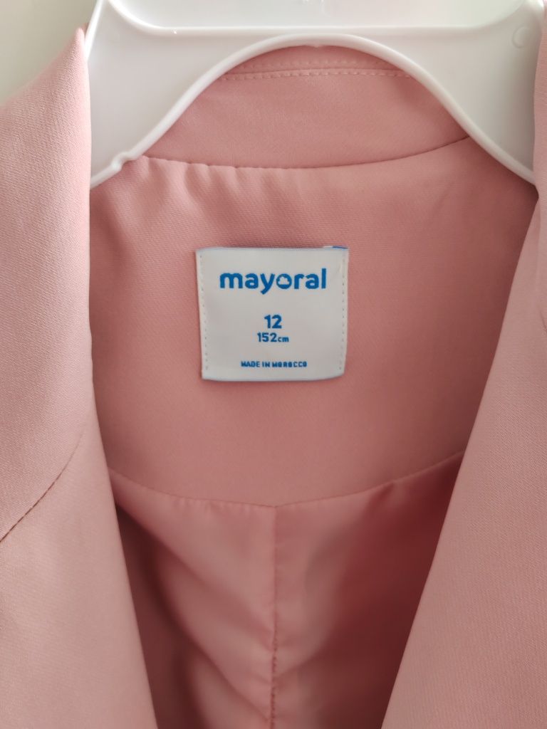 Garnitur Mayoral 152 pudrowy róż