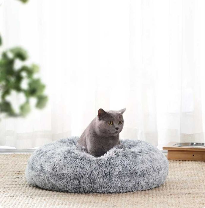 Duża pluszowa poducha dla psa i kota – antypoślizg i miękkość