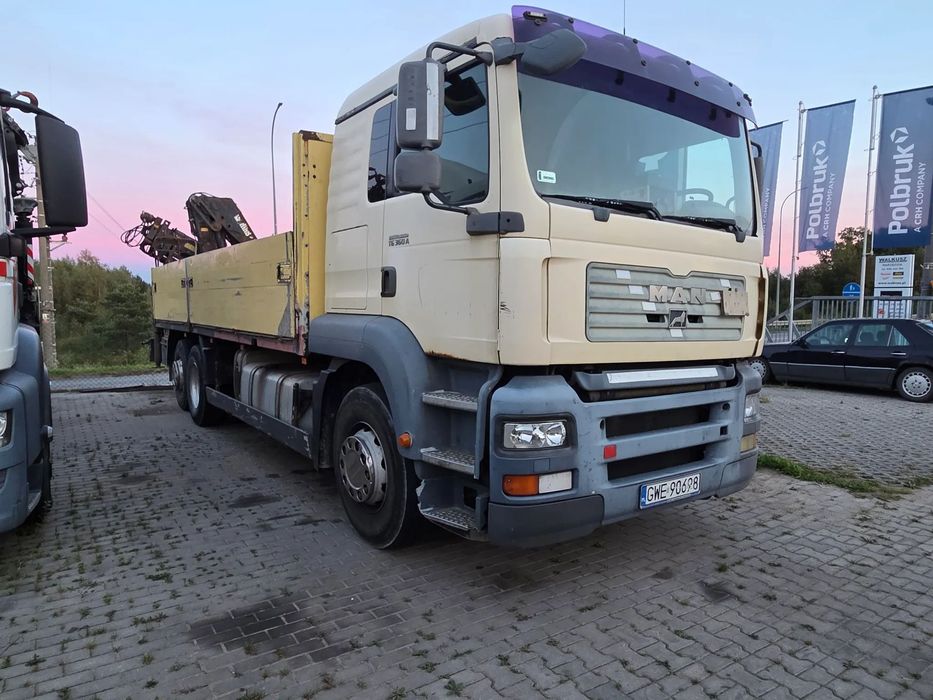 MAN TG 360 A  MAN TGA 26.360 +hds HIAB/Palfinger/Atlas rotator
