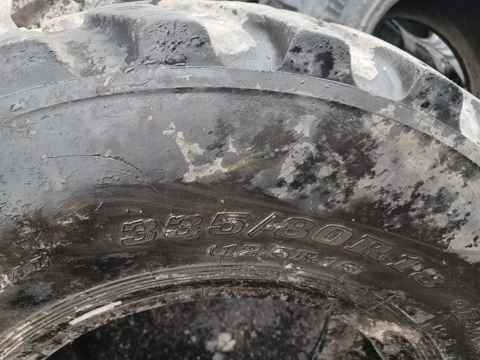 Opona przemysłowa 335/80R18 Dunlop ładowarka Atlas Case JCB Weidemann