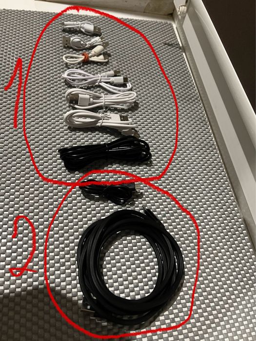 Кабель зарядки type c, micro usb