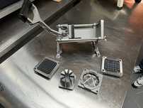Máquina manual de palitar batatas