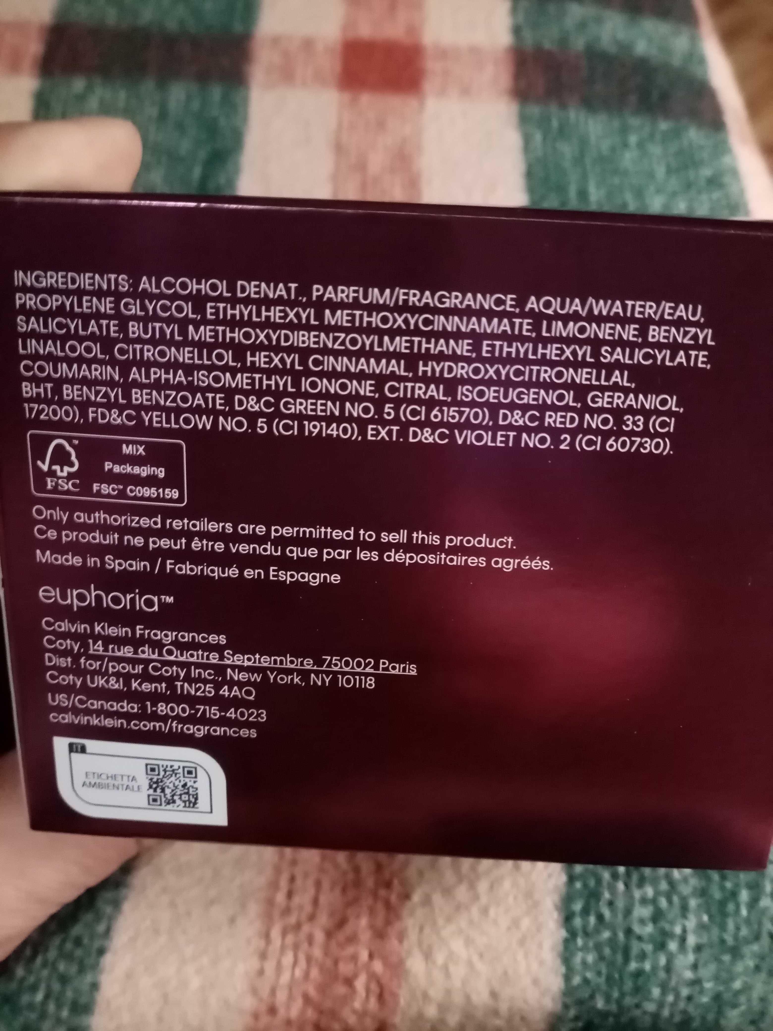 Calvin Klein EUPHORIA EDP 30ml