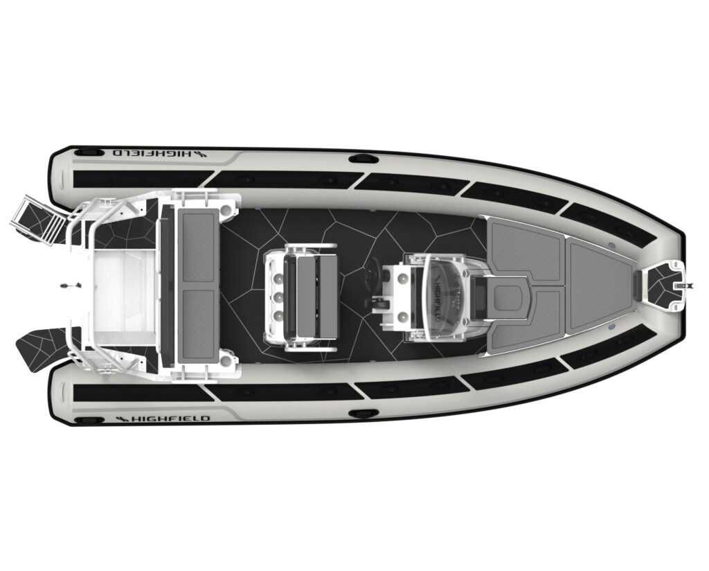 RIB Highfield Sport 560 - turystyczna łódź motorowa