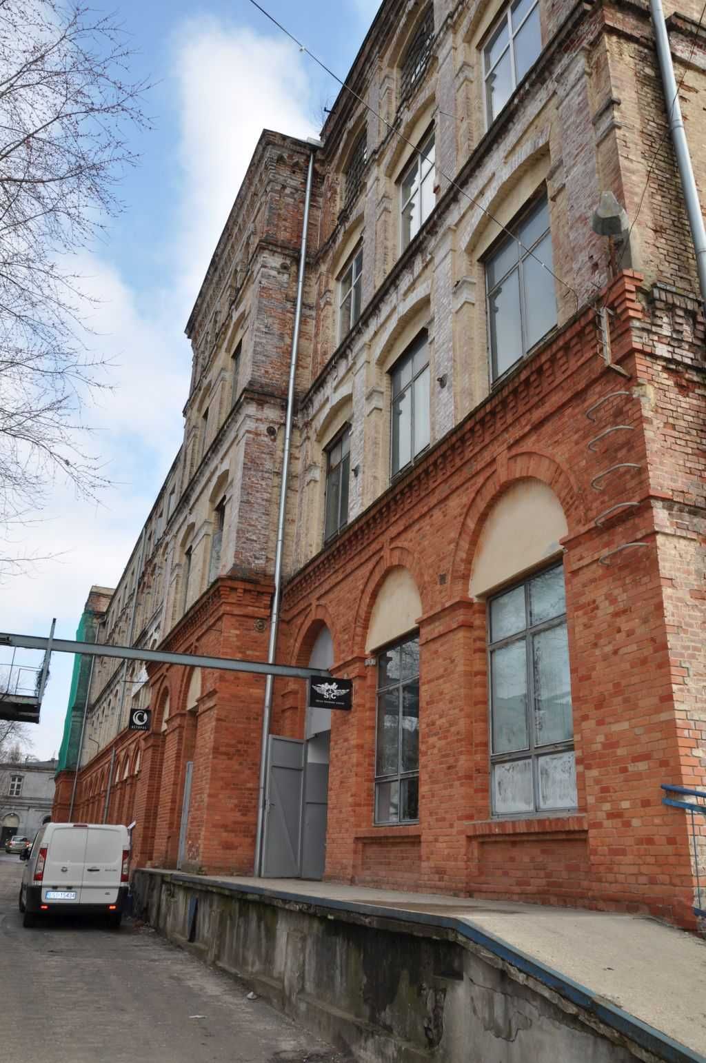 Powierzchnia Produkcyjno-Magazynowa 550 m² w Centrum Łodzi - Wigury 21