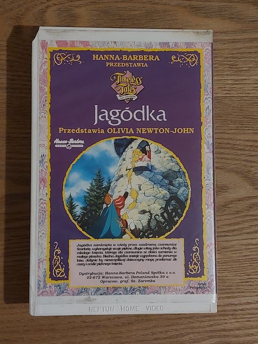 Kaseta Hanna Barbera przedstawia Timeless Tales nowe szaty cesarza vhs