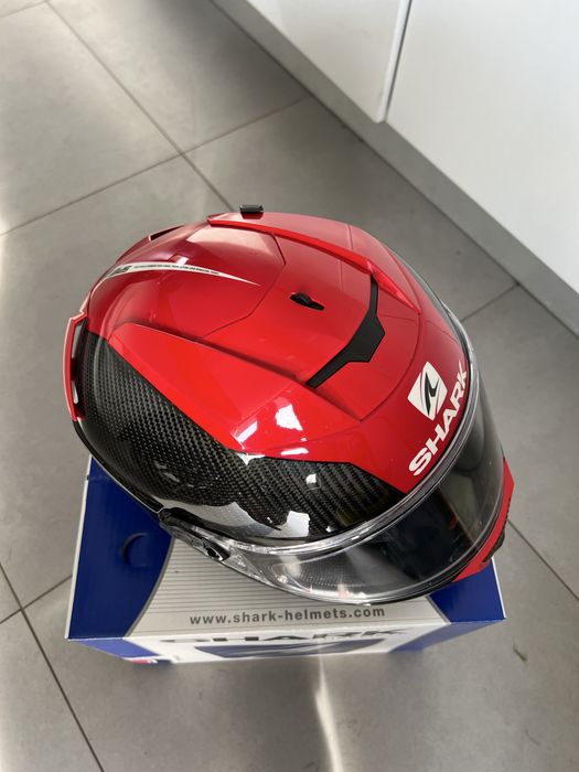 CAPACETE SHARK SPEED-R CARBON RED / BLACK
