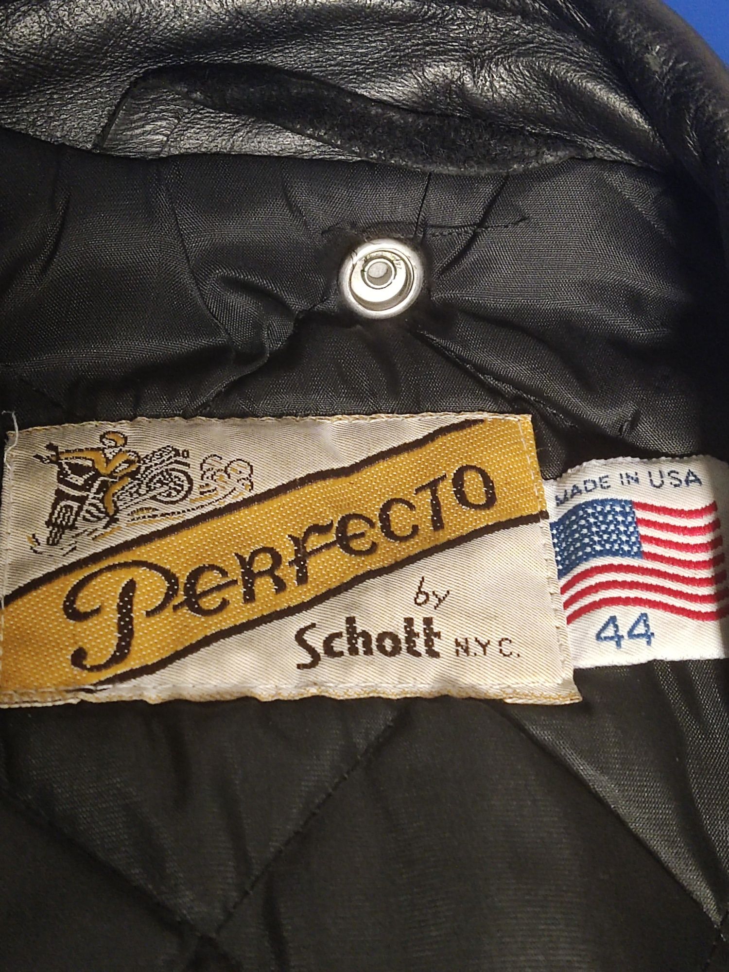 Classic Schott Perfecto Leather Motorcycle Jacket