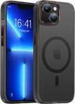 HuwaiH Etui na telefon komórkowy iPhone 13 półprzezroczyste matowe