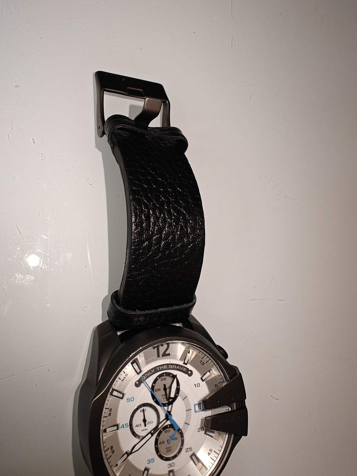 Zegarek Diesel DZ 4280 czarny pasek skóra ori