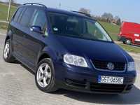 Volkswagen Touran Touran 2.0Tdi 140KM 7 osób Grzane Fotele Tempomat Alufelgi