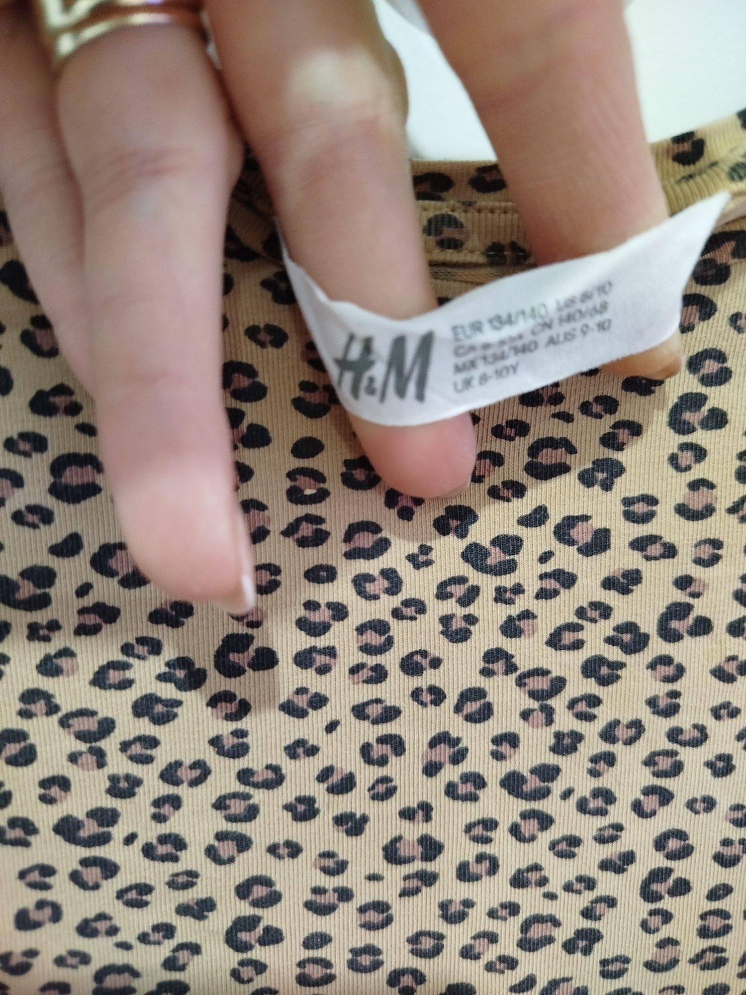 Koszulka z długim rękawem H&M r.134/140