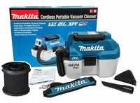 Пилесос акумуляторний Makita DVC750LZX3  + фільтр для вологого прибира