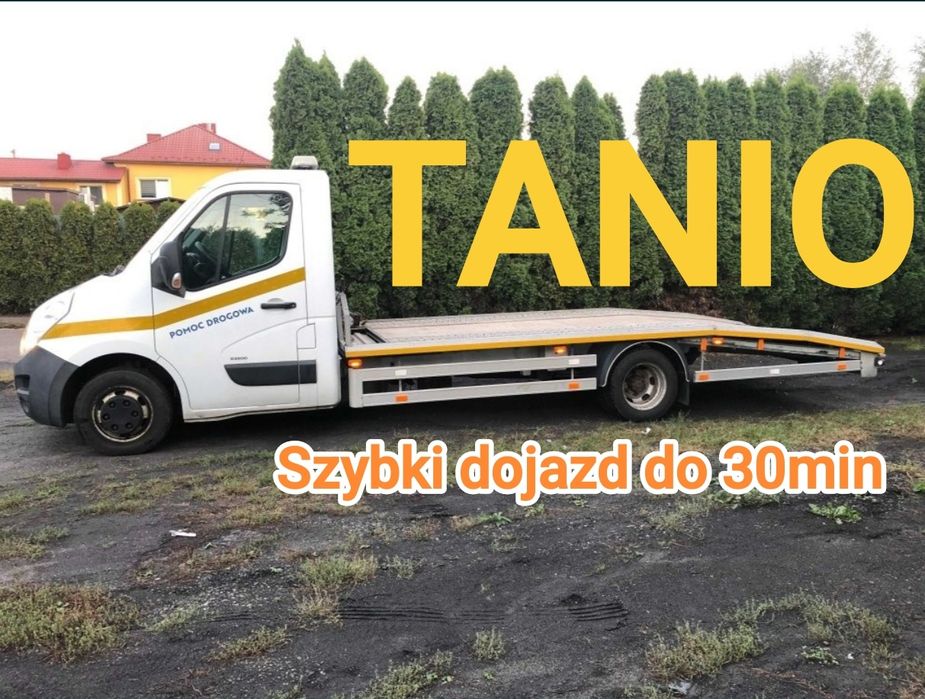 7/24h TANIA Laweta Zielona Góra,Pomoc drogowa,Autolaweta,transport