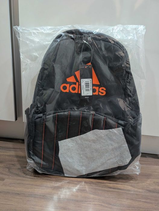 Mochila Adidas PROTOUR Padel Nova! Preto & Laranja