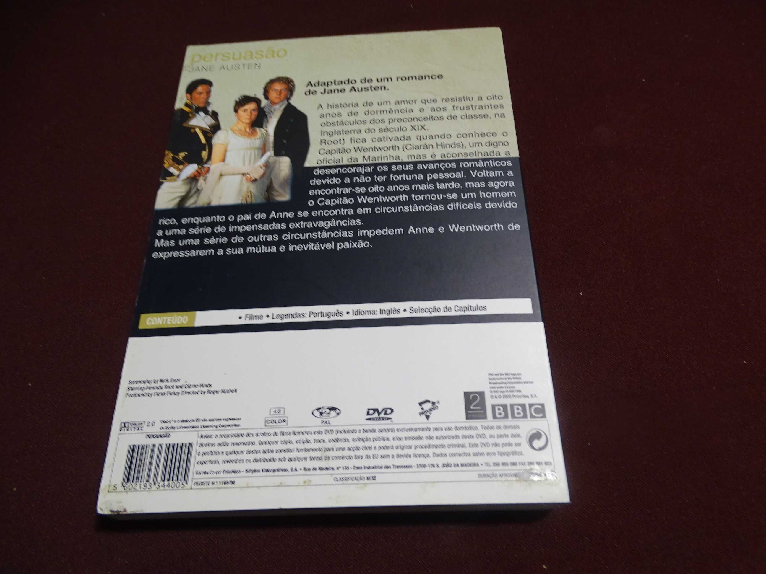 DVD-Persuasão-Jane Austen