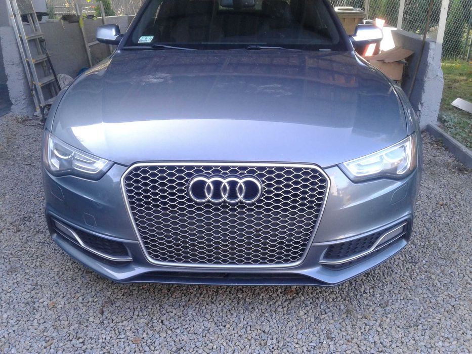 AUDI S5 FL LIFT Zderzak Przód Przedni Uszkodzony Nie Groźnie
