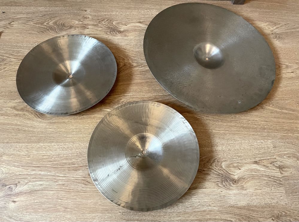 ! Zestaw Talerzy Perkusyjnych Hi-hat Stagg + Ride Trova 20 perkusja