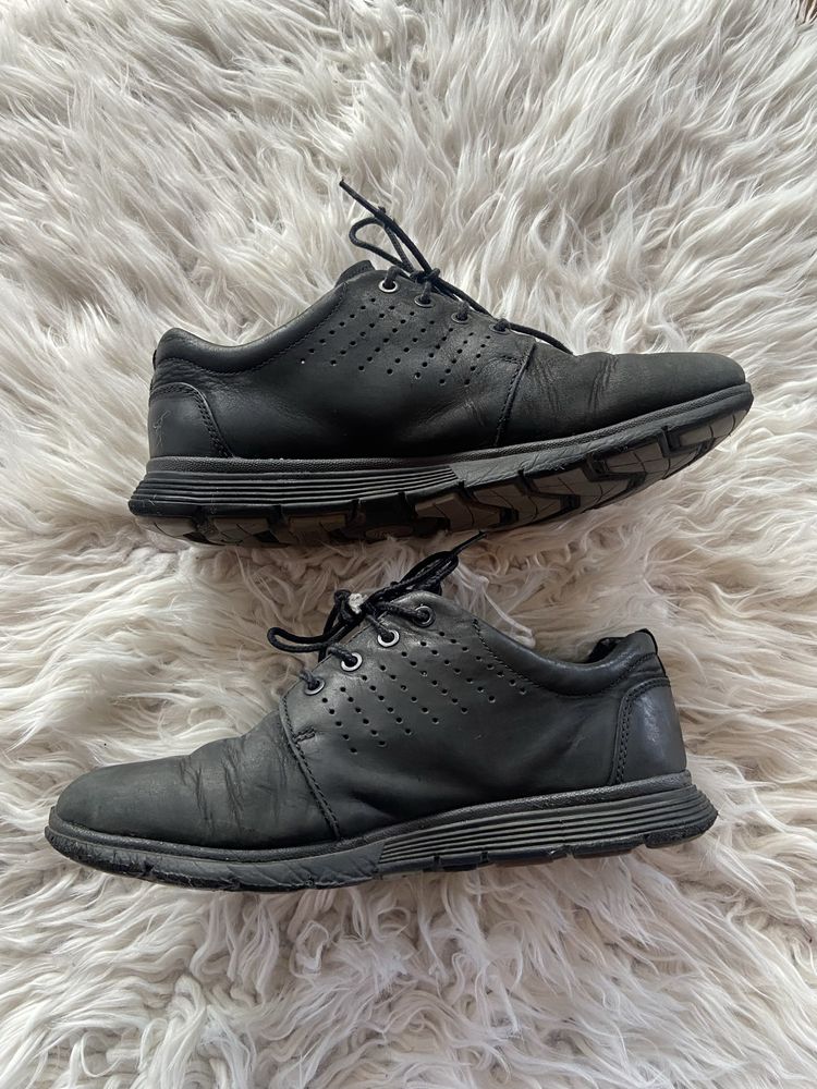 Buty damskie Timberland 37 37.5 sportowe skórzane czarne trekingowe