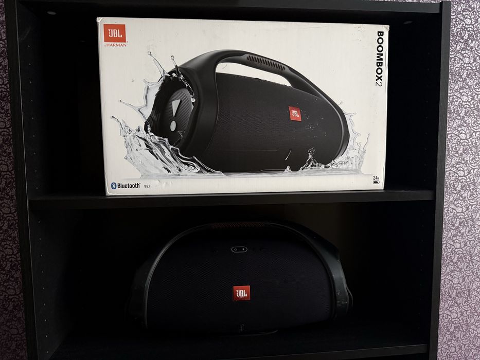 głośnik bezprzewodowy przenośny JBL Boombox 2 Czarny bluetooth