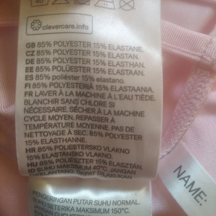 Body baletowe H&M na wzrost 122/128 cm, 6-8 lat