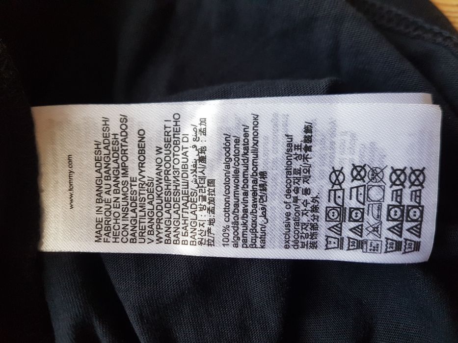 11y 146 Tommy Hilfiger koszulka t-shirt dziecięcy dziewczęcy chłopięcy
