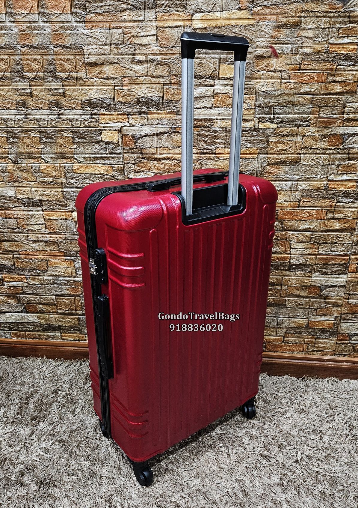 MALA GRANDE PORÃO 32Kg + MALA CABINE 8 a 10Kg NOVAS - Trolley Viagem