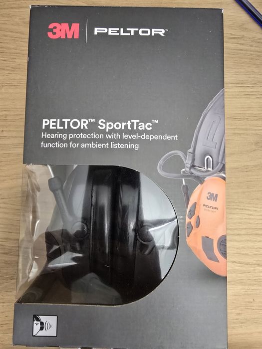 Peltor sporttac 3m auscultadores caça