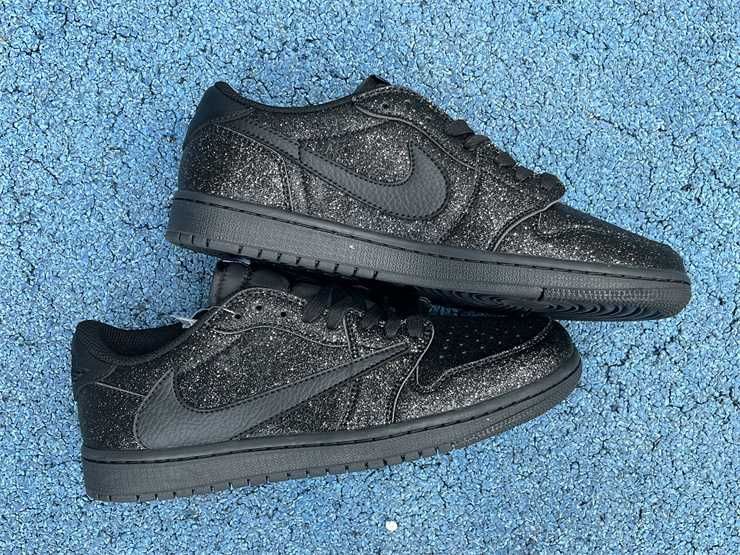 Travis Scott x Air Jordan 1 Low Black Sky Star  36——46