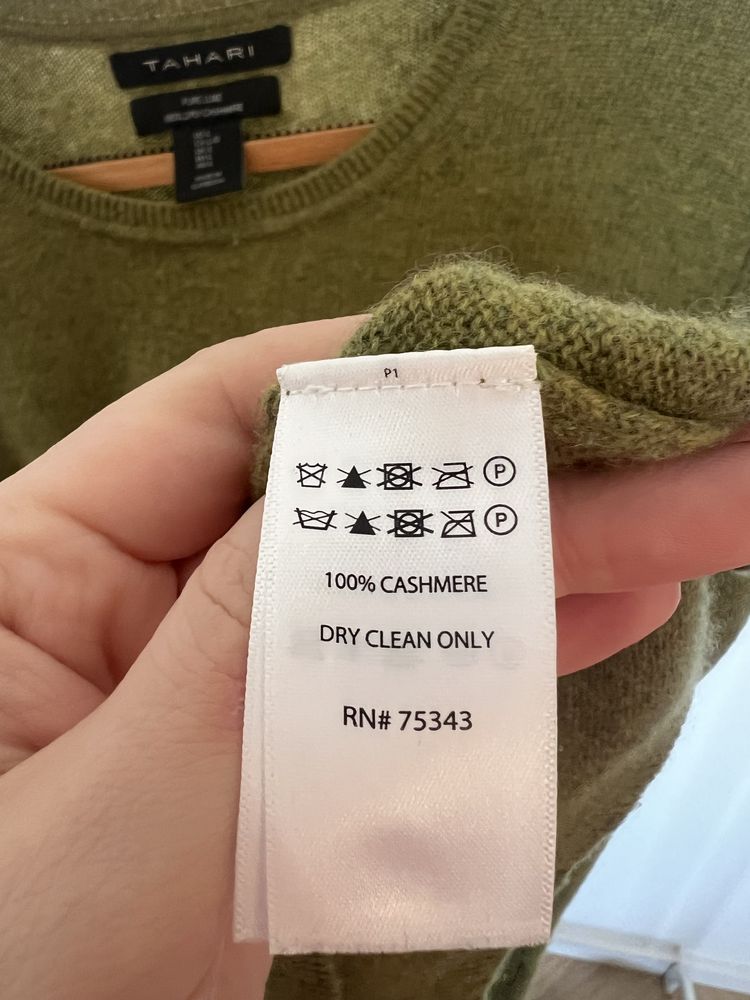 Damski sweter kaszmirowy 2-ply cashmere Tahari