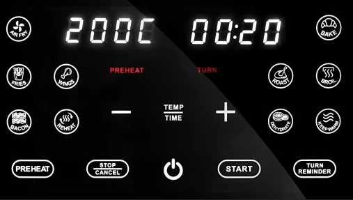 Nowa Air Fryer Frytkownica Beztłuszczowa 8l 1800w Duża Misa GWARANCJA