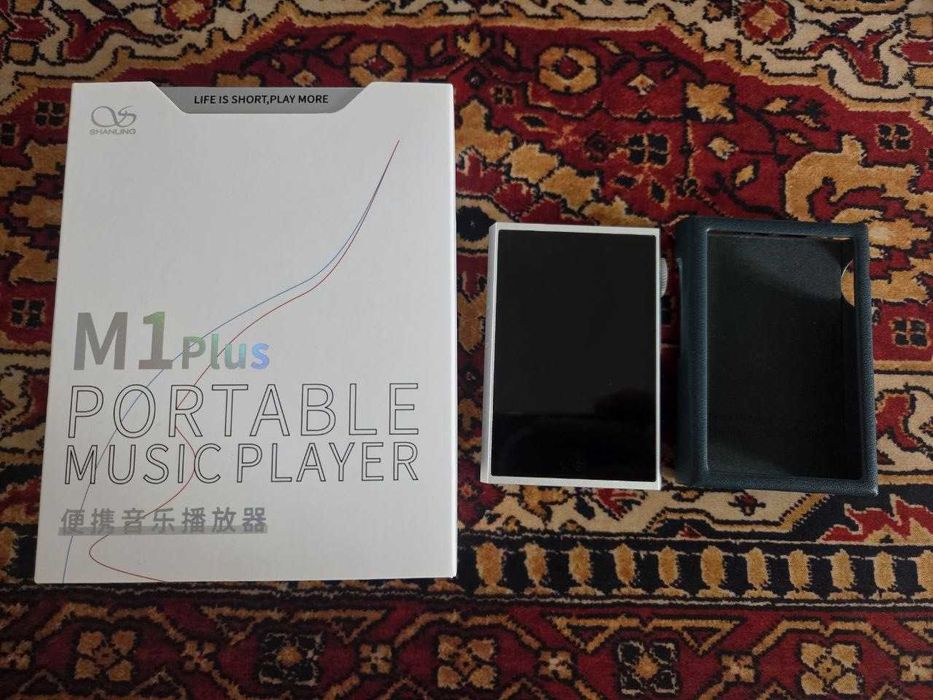 Shanling M1 Plus Odtwarzacz muzyki Silver + Etui