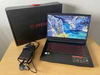 Laptop notebook gamingowy MSI GF-63 Thin i7-9750H GTX1050 Ti