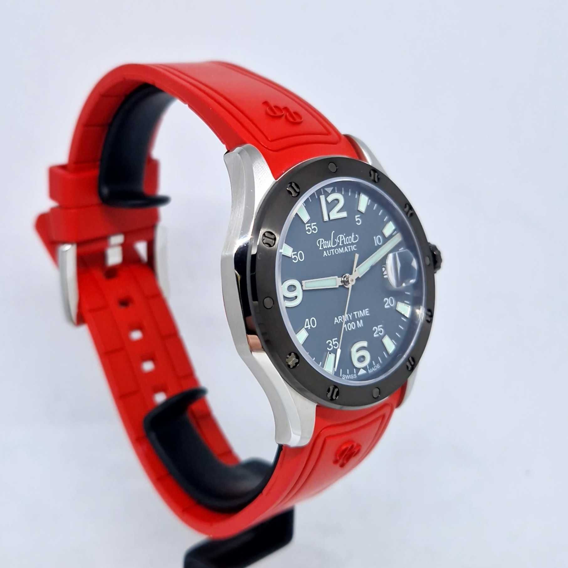 Paul Picot Army time Flyingstar P9153.SG.3601.CM061