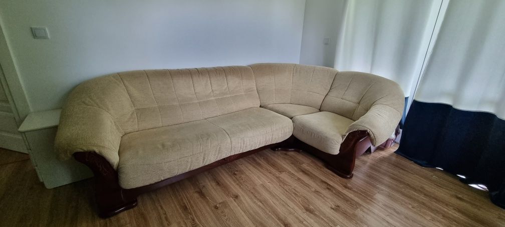 Sofa narożnik z funkcją spania