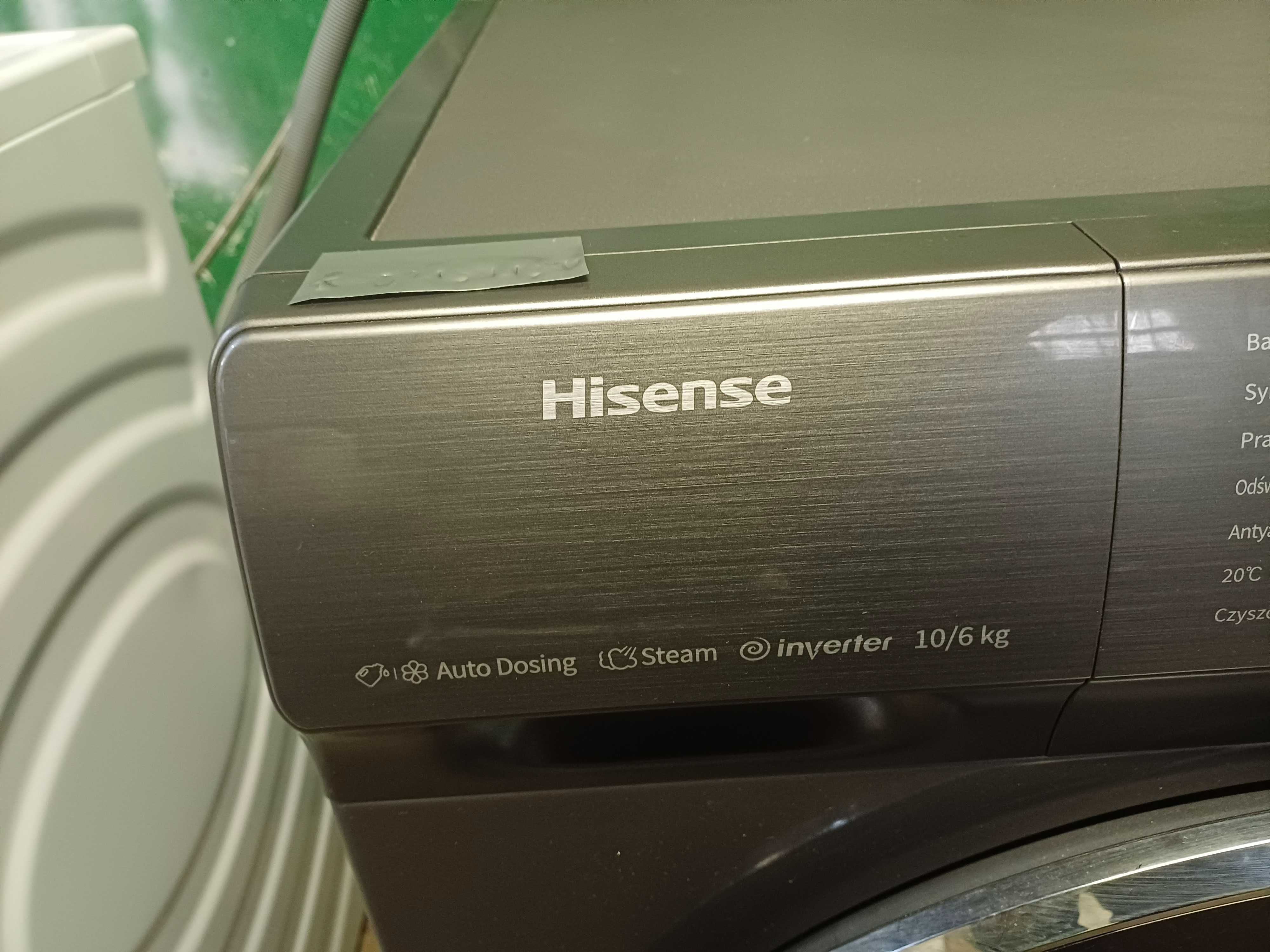 Прально-сушильна машина Hisense WDQR1014EVAJMT (10+6 кг) з Європи