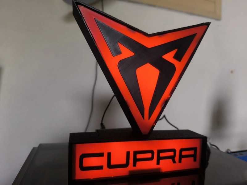 Luminária Decorativa / Lightbox Cupra