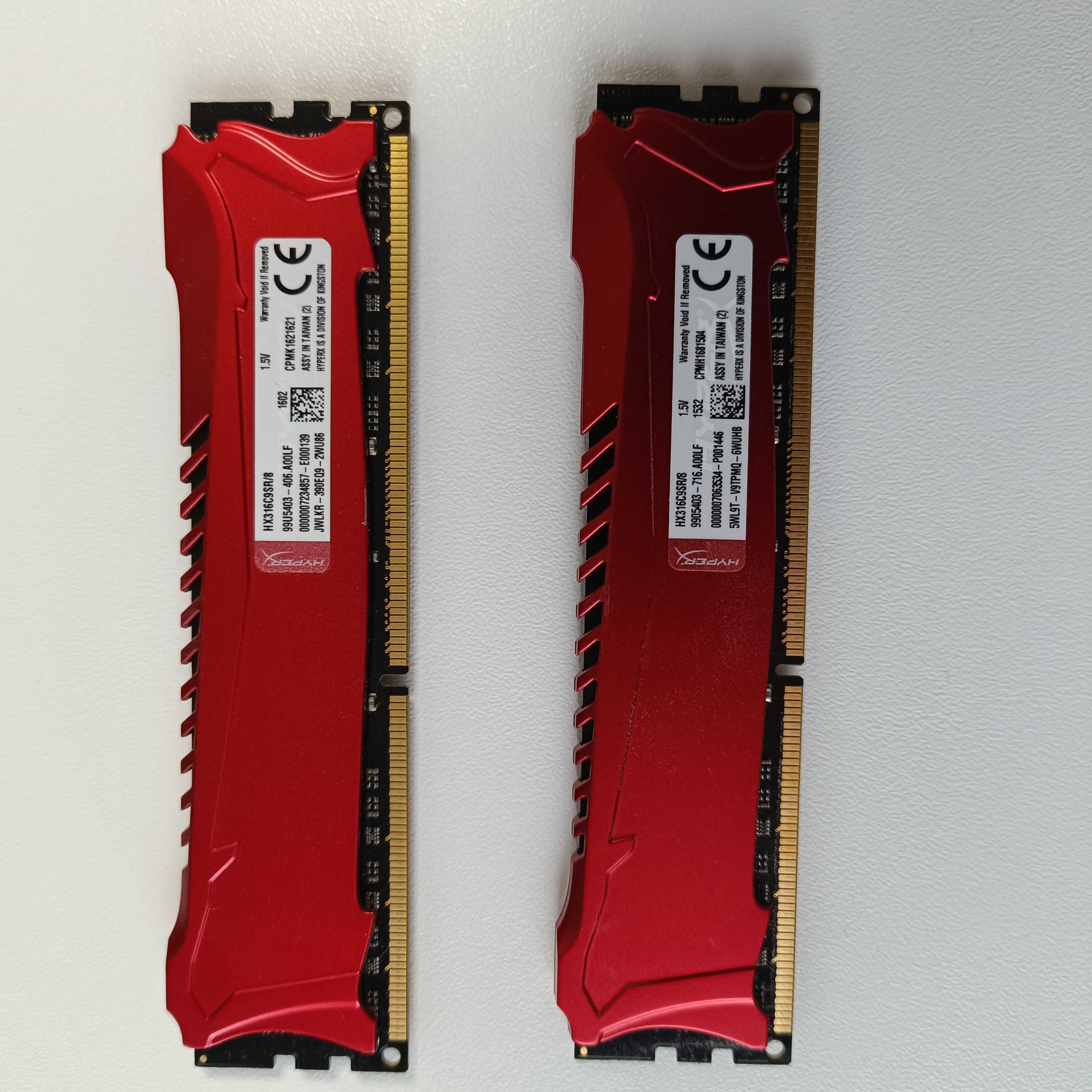 Pamięć RAM HyperX Fury DDR3 8GB 1600MHz CL10 HX316C10FR/8