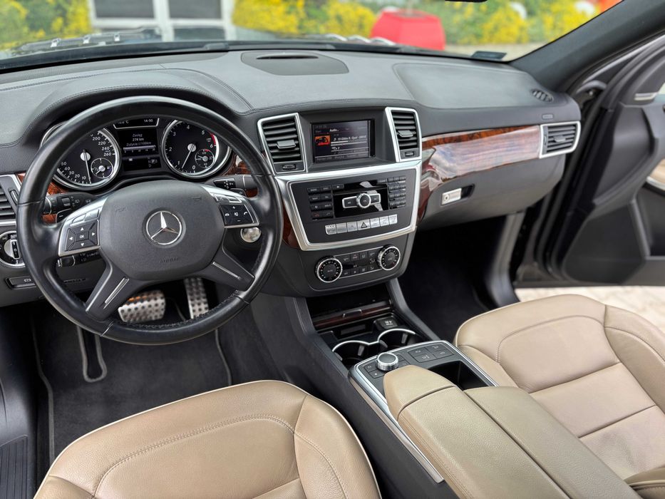 Mercedes GL 350 d X166 pakiet AMG salon Polska niski przebieg 7-miejsc