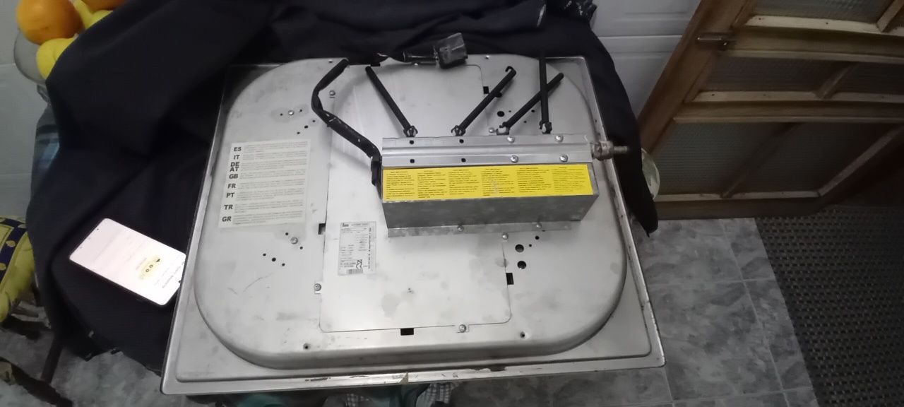 Placa Teka gás e eletricidade