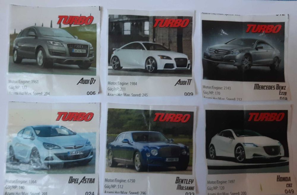 Вкладиші Love is ... та Turbo